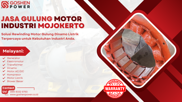 Jasa Gulung Dinamo, Jasa Service Trafo, Jasa Rewinding Generator, Jasa Perbaikan Elektromotor